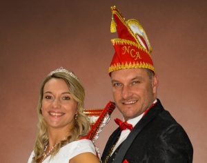 Prinzenpaar der Session 2024/2025: Sven I. und Caro I.
